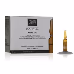 MARTIDERMPlatinumPhoto-AgeHydratant et RafermissantAntioxydant et Réparateur10 Ampoules2MLPhoto-Age Ampoules est un soin anti ...