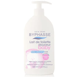 BYPHASSE LAIT DE TOILETTE DOUCEUR BABY 500ML