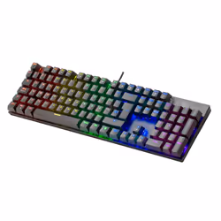 Mars Gaming MK422 clavier USB AZERTY Français Noir