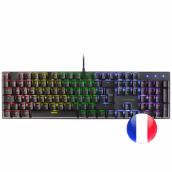 Mars Gaming MK422BFR clavier USB AZERTY Français Noir