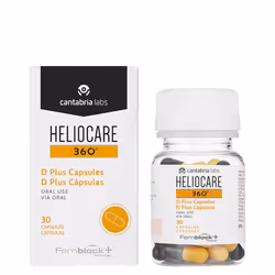 Capsules à haute teneur en Fernblock+, qui augmente la résistance de la peau au soleil dès le premier apport, neutralise et r ...