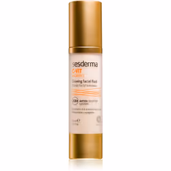 Redonnez à votre visage sa souplesse, sa vitalité et sa teinte naturellement lumineuse. Le fluide illuminateur Sesderma C-Vit ...