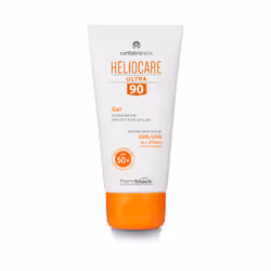 Le gel solaire Heliocare Ultra SPF 50+ évite efficacement le vieillissement de la peau dû aux effets des rayons solaires. Son filtre naturel innovant Fernblock® et son très fort facteur UV protègent parfaitement la peau sensible
