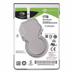1 TB, 2.5", SATA 6 Gb/s, 5400 RPM, 140 MB/s, 128 MB, 7 mm