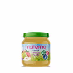 Materna - Compote pomme-poire - 130gr