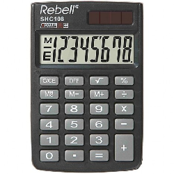 Calculatrice REBELL SHC108 BX (SHC108 BX)