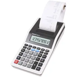 Rebell PDC 10 calculatrice Bureau Calculatrice imprimante Gris