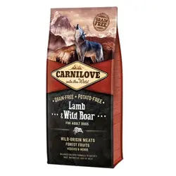 CARNILOVE Lamb Wild Boar 12 kg Adulte Sanglier, Agneau