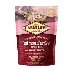 CARNILOVE 512232 croquette pour chat 400 g Chatons Saumon, Dinde