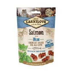 CARNILOVE Salmon with Mint croquette pour chat 50 g Adulte Saumon