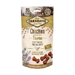 CARNILOVE Chicken with Thyme croquette pour chat 50 g Adulte Poulet