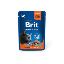 BRIT PREMIUM POCHONS 100G