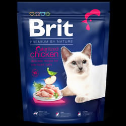 BRIT PREMIUM BY NATURE AU POULET POUR CHAT STERILISE,1.5KG