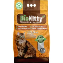 BIOKITTY LITIERE AGGLOMERANTE NATURELLE,5L