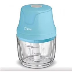 Mini Hachoir Rechargeable Kiwi KC-8204 30W Blanc
