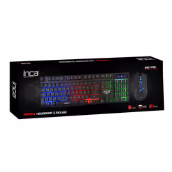 Inca IKG-448 clavier Souris incluse USB Noir - Vue supplémentaire 8