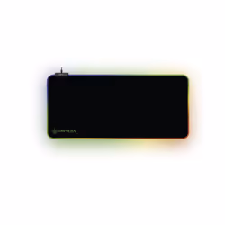 Inca IMP-022, Noir, Alimenté par port USB, Base antidérapante, Tapis de souris de jeu
