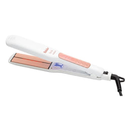 Fakir Lyric Voice Fer à lisser À chaleur Rose, Blanc 60 W