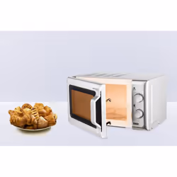 Fakir MW70200 S Comptoir Micro-onde simple 20 L 700 W Argent, Blanc