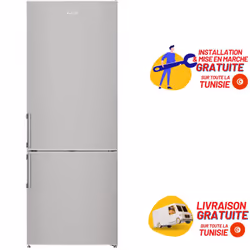 Réfrigérateur Combiné - ARCELIK - 550 L- NoFrost - Silver (ACN 15601 S)
