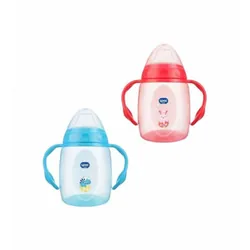 Wee Baby Tasse d'exercice avec anses rose 250ml