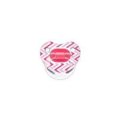 WEE BABY SUCETTE TRANSPARENTE DECOREE 0-6M 836