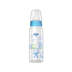 Biberon en verre classique - Wee Baby - 250ml - 0-6m