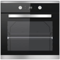 Beko BIM 25301 XCS four 71 L A Noir, Acier inoxydable