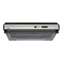Beko CFB6432XH-1 hotte Monté au mur Argent 240 m³/h E