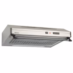 Beko CFB6432XH-1 hotte Monté au mur Argent 240 m³/h E