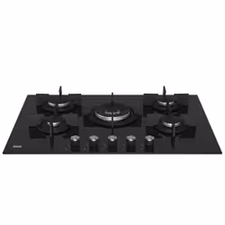 Beko HILW75222S plaque Noir Intégré 75 cm Gaz 5 zones - Vue supplémentaire 4