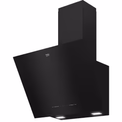 Beko BHCA62442BBH hotte Montée au mur Noir 408 m³/h