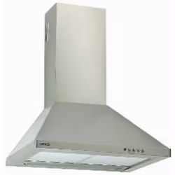 Beko CWB 6441 X, 390 m³/h, Conduit / Recirculation, 61 dB, Acier inoxydable, Boutons, Métal