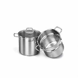 Marmitte à spaghetti Korkmaz 5L - Inox (A1523)