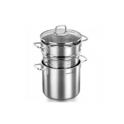 Marmitte à spaghetti Korkmaz 5L - Inox (A1523)