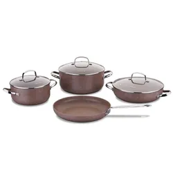 Set de 7 Pièces KORKMAZ Céramique - Browni (A2900)