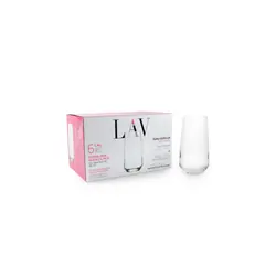 Gurallar Artcraft Lal Transparent 6 pièce(s) 480 ml