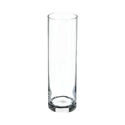 Paris Prix - Vase Flora Transparent 26cm cylindrique