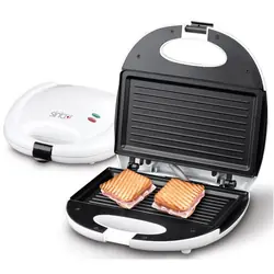 Sinbo S gaufrier et appareil à croque-monsieur 800 W Blanc