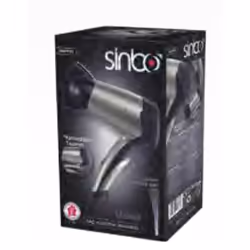Sinbo SHD-7022 sèche-cheveux 1300 W Noir, Argent