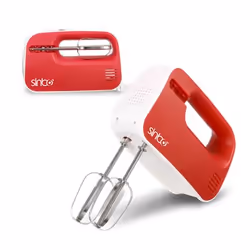 Sinbo SMX-2733 mixeur Batteur à main 300 W Rouge, Blanc