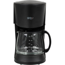 Cafetiére filtre 10 tasses Sinbo 800 Watt 1,21L - Noir (SCM-2938)