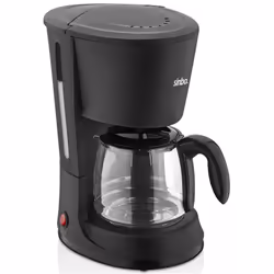 Machine à café à filtre - Puissance: 800 W - Capacité: 750 ml (7 tasses) - Récipient en verre - Indicateur de niveau d'eau -  ...
