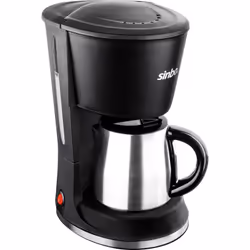 Machine à café à filtre - Puissance: 800 W - Capacité: 750 ml (7 tasses) - Système de brassage de café homogène - Goutteur sy ...