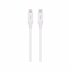 Ttec 2DK40B, 0,15 m, Lightning, USB C, Mâle, Mâle, Blanc