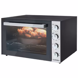 Luxell LX-9645, 70 L, Noir, Gris, Intégré, Boutons, 1000 W, Acier inoxydable
