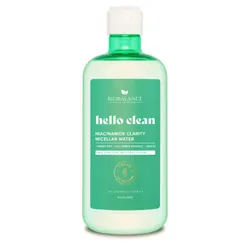 BIOBALANCE HELLO CLEAN NIACINAMIDE EAU MICELLAIRE CLARTE 500 ML
