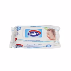 Lingettes humides pour le change de bébé, testées dermatologiquement.Points forts :Imprégnées de solution enrichie à la vitam ...