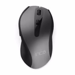 Inca IWM-505, Droitier, Optique, RF sans fil, 1600 DPI, Noir