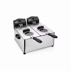 Friteuse GoldMaster - Puissance : 3500 W - Capacité : 6L d'huile - 130-190 ° C température réglable - Chambre d'huile séparab ...